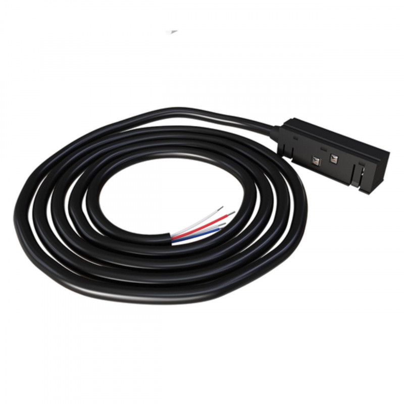 Коннектор-токопровод для шинопровода 6*19 см, Arte lamp Linea-accessories Черный A482206