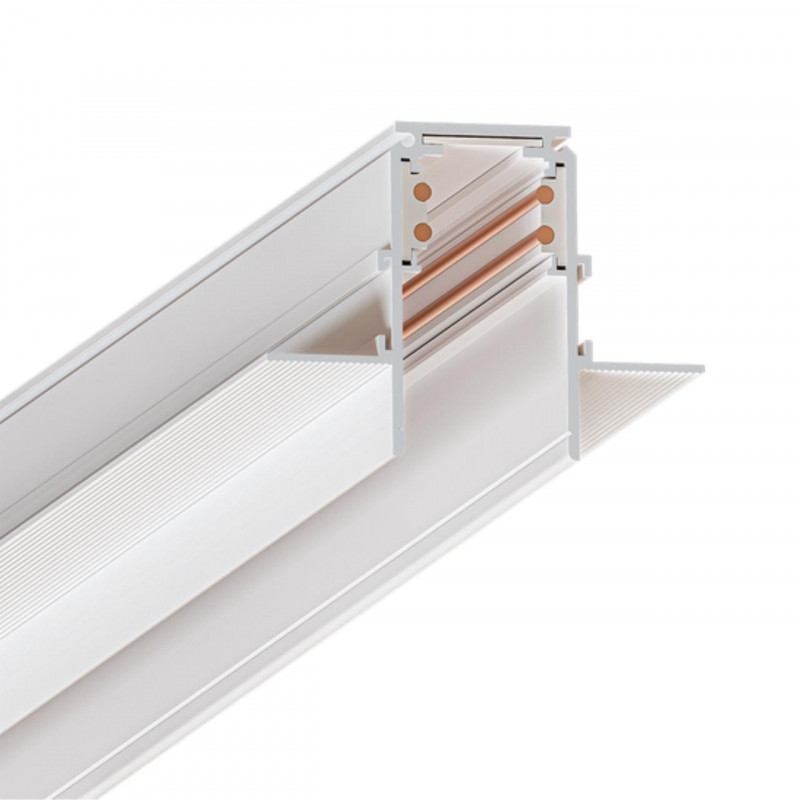 Магнитный встраиваемый шинопровод 100*6,2 см, Arte lamp Linea-accessories Белый A471133