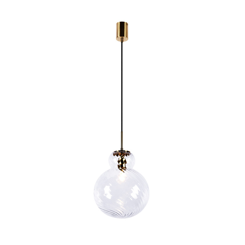 Подвесной светильник 30*205,5 см, 40W, Favourite Ortus 4267-2P прозрачное стекло