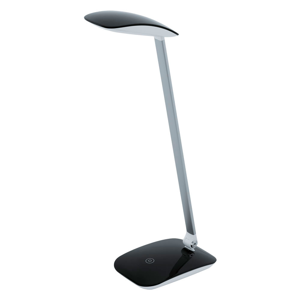 Настольная лампа 15*10*50 см, 1*LED черный  Eglo PROMO  Cajero 95696