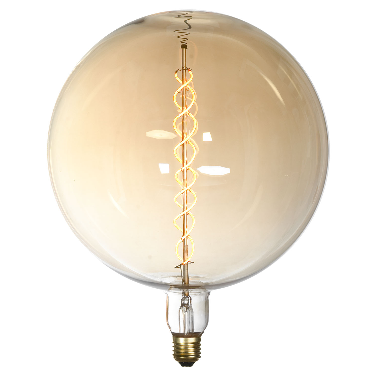 Лампа светодиодная E27 2200K Lussole Edisson GF-L-2102 бронзовый