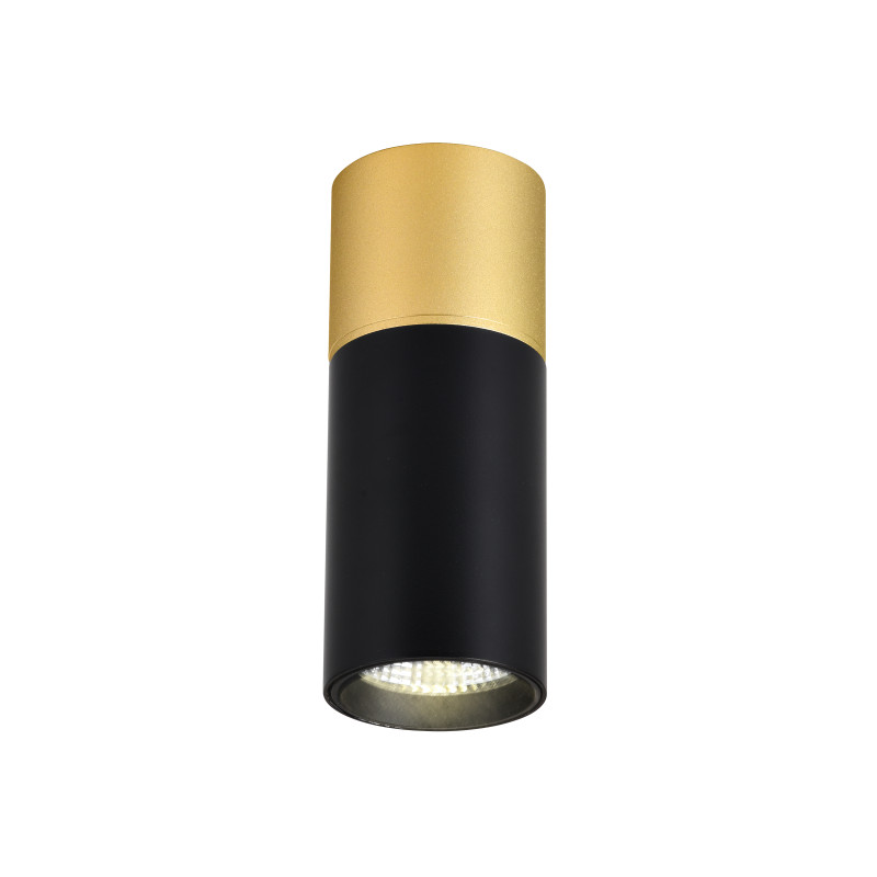 Светильник 5*5 см, LED 5W, 4000K Favourite Deepak 3074-1C, D50*H139, Светильник, каркас сочетает в себе два цвета - золото и черный