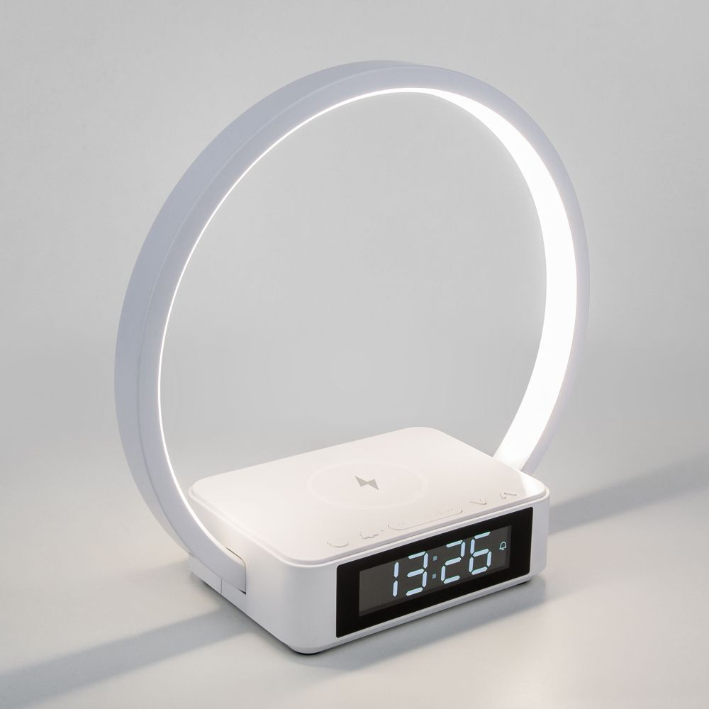 Светодиодная настольная лампа 24 см 4200K 5W Eurosvet  Timelight 80505/1 белый