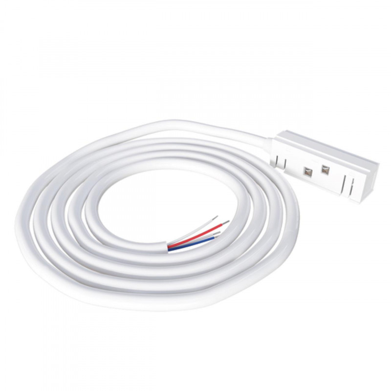Коннектор-токопровод для шинопровода 6*19 см, Arte lamp Linea-accessories Белый A482233