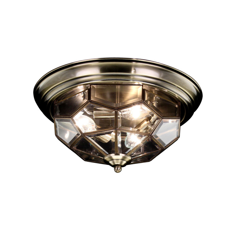 Потолочный светильник Citilux Витра-1 CL442530 бронза, диаметр 40 см