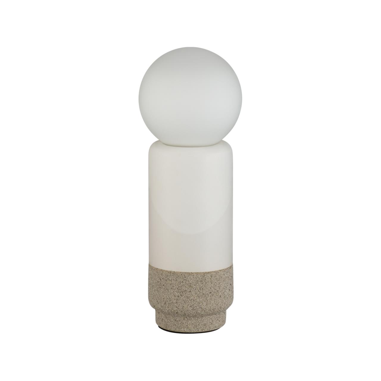 Настольная лампа *10*28 см, G9 1*5W LED,  К, Lumion Himiko 5669/1T, серый, бежевый