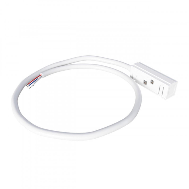 Коннектор-токопровод для шинопровода 6*19 см, Arte lamp Linea-accessories Белый A481133