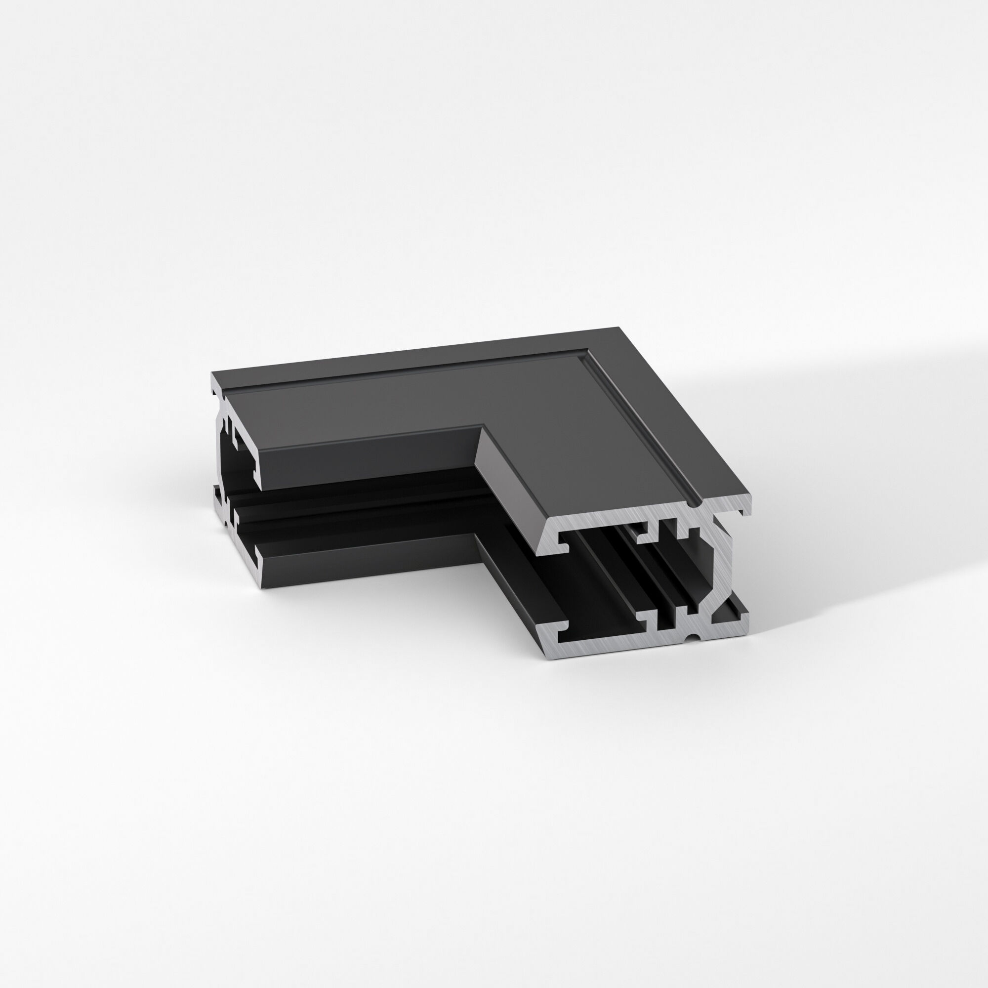 Коннектор угловой внутренний для накладного шинопровода Elektrostandard Mini Magnetic 85180/00, черный