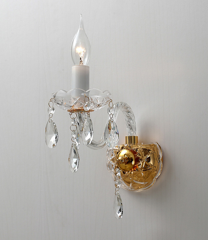 Хрустальный светильник Favourite 1735-1W, золото
