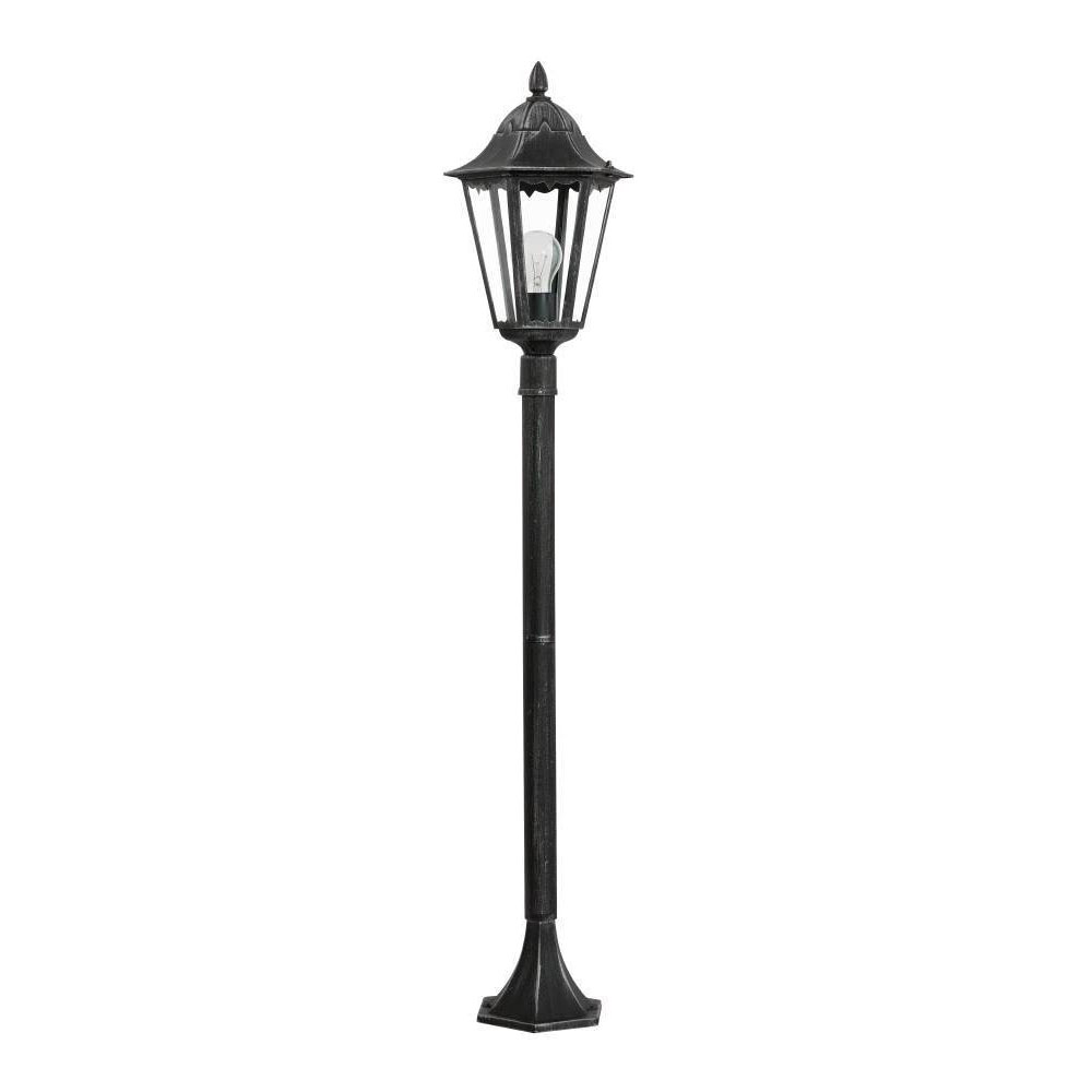 Уличный напольный светильник 23*120 см, 1*E27 патина/серебряный/черный/ Eglo Navedo 93463