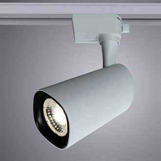 Трековый светодиодный светильник Arte Lamp Barut A4563PL-1WH, 24W LED, 4000K, белый
