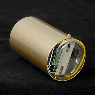 Линейно-подвесной светильник 100*7*30/120 см, 1*LED*38W 4000K Lussole Clinch LSP-7262 матовое золото