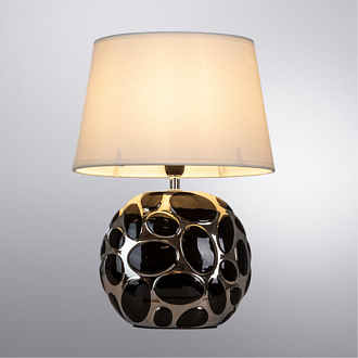 Настольная лампа 18*25 см, Arte lamp Poppy Хром A4063LT-1CC