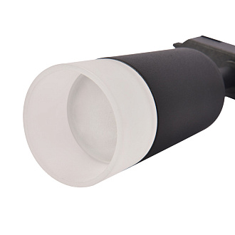 Потолочный светильник Favourite Imago 4027-3U, L2010*W56*H190, каркас черного цвета, в комплект трековой системы входят: 3 спота, шинопровод (2х1м) и коннектор, угол поворота до 90°