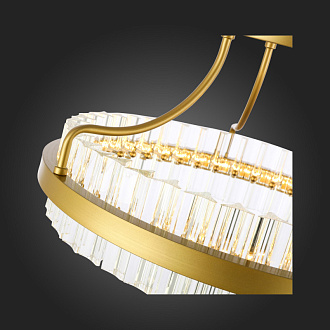Светильник потолочный 46 см, 34W 3000K ST LUCE CHERIO SL383.202.01 Матовое золото