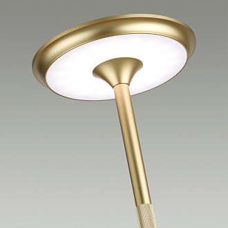 Настольная лампа 13*13*28 см, 1 LED*6W, 3000-5700 К, Odeon Light Tet-A-Tet, золотой 5033/6TL