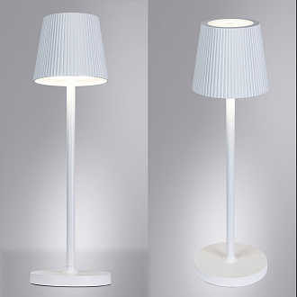 Настольная лампа 38 см, 3W, 4000K, Arte Lamp FUYUE A1616LT-1WH, белый