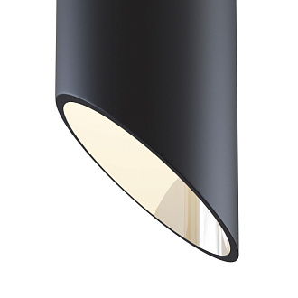 Подвесной светильник Maytoni Vela P027PL-01B черный, диаметр 6.7 см