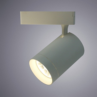 Трековый светильник Arte Lamp Soffitto A1730PL-1WH, белый, 22x12x10см, LED, 30W, 4000K, 2400Lm