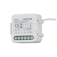 Беспроводная панель управления 9,1*8,6*1,5 см, Maytoni Technical Lighting control DRC034-8-W белый