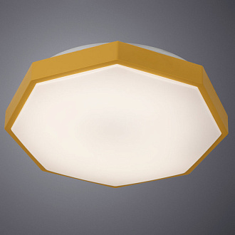 Светильник 48 см, 72W, 3000-6000K Arte Lamp Kant A2659PL-1YL, белый-желтый