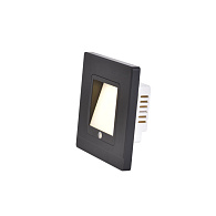 Бра Favourite Nox 4046-1W, D30*W86*H86, настенный светильник, каркас черного цвета, включение датчика движения от 1 метра и ближе