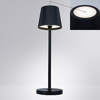 Настольная лампа 38 см, 3W, 4000K, Arte Lamp FUYUE A1616LT-1BK, черный