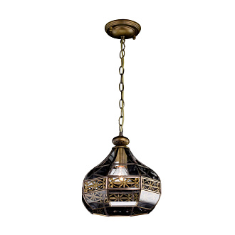 Светильник подвесной Citilux Гера CL444210, диаметр 27 см, бронза