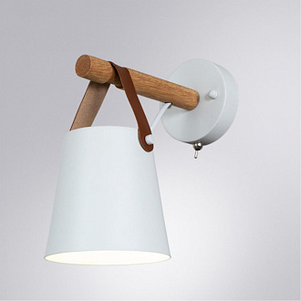 Светильник 25 см, Arte Lamp Thomas A7032AP-1WH, белый