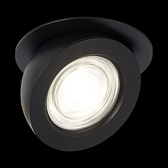 Встраиваемый светильник 11 см, 10W 4000K ST LUCE Встраиваемые светильники ST654.448.10 Черный