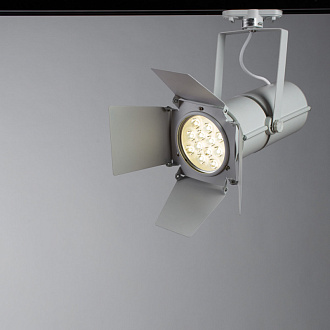 Трековый светильник Arte Lamp Track lights A6312PL-1WH, белый, 36x23.5x14см, LED, 12W, 4000K, 840Lm