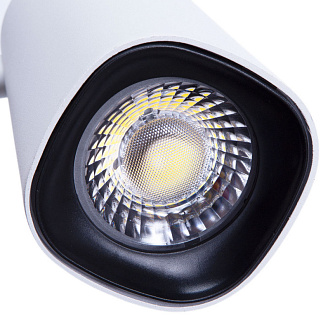 Трековый светодиодный светильник Arte Lamp Barut A4563PL-1WH, 24W LED, 4000K, белый