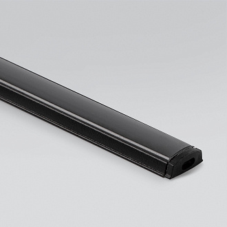 Гибкий алюминиевый профиль 2000*15,4*6 мм черный/черный для светодиодной ленты LL-2-ALP012 Elektrostandard