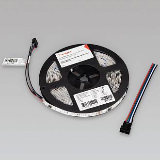 Светодиодная лента DMX-B60-10mm 24V RGB-PX6 (14 W/m, IP20, 5060, 5m) (Arlight, -) 039183, цена за метр, катушкой по 5 м