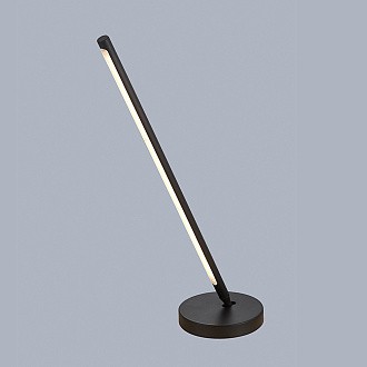 Настольная лампа 60 см, 9W, 3000K, Crystal Lux LARGO LG9W BLACK, черный