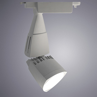 Трековый светильник Arte Lamp A3830PL-1WH, белый, 28x13x10см, LED, 30W, 4000K, 2100Lm