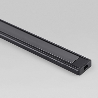Накладной алюминиевый профиль 2000*15*6 мм черный/черный для светодиодной ленты LL-2-ALP006 Elektrostandard