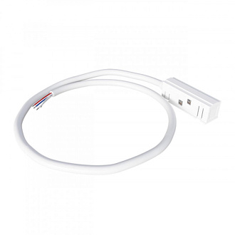 Коннектор-токопровод для шинопровода 6*19 см, Arte lamp Linea-accessories Белый A481133