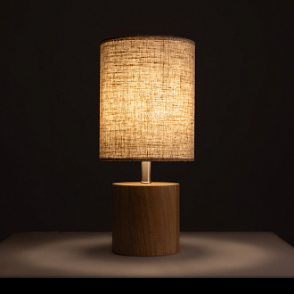 Настольная лампа 40 см, Arte Lamp JISHUI A5036LT-1BR, дерево