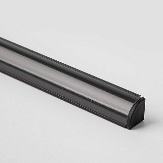 Угловой алюминиевый профиль 2000*16*16 мм черный/черный для светодиодной ленты LL-2-ALP008 Elektrostandard