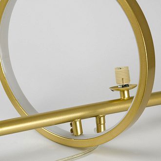 Линейно-подвесной светильник Lussole LSP-7094, 90*50 см, матовое золото