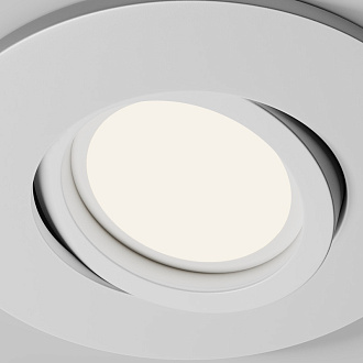 Встраиваемый светильник 8,5*8,5*3,9 см, 1*GU10, 10W, Maytoni Technical Wink DL061-GU10-W белый