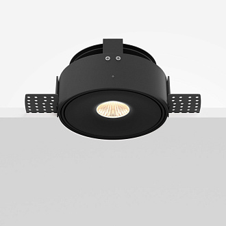 Встраиваемый светильник 9,9*9,9*4,9 см, LED, 9W, Maytoni Technical Move DL060-9W3-4-6K-TRS-B черный