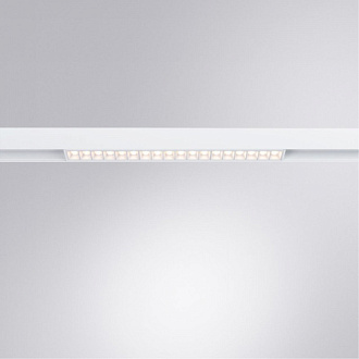 Трековый светильник 33,1*2,2 см, 1*LED*18W, 3000К, Arte lamp Linea Белый A4675PL-1WH