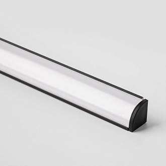 Угловой алюминиевый профиль 2000*16*16 мм черный/белый для светодиодной ленты LL-2-ALP008 Elektrostandard