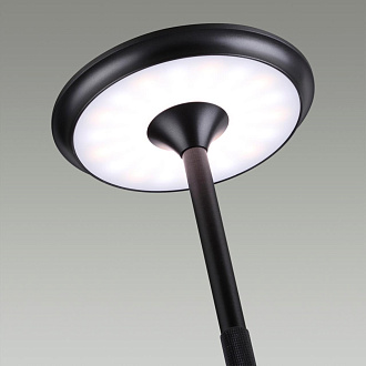 Настольная лампа 13*13*28 см, 1 LED*6W, 3000-5700 К, Odeon Light Tet-A-Tet, черный 5034/6TL
