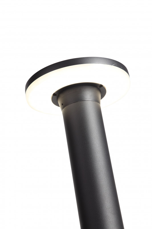 Светильник уличный наземный 18 см, 18W 4000K ST LUCE CONTARIO SL087.415.01 Черный кварцевый