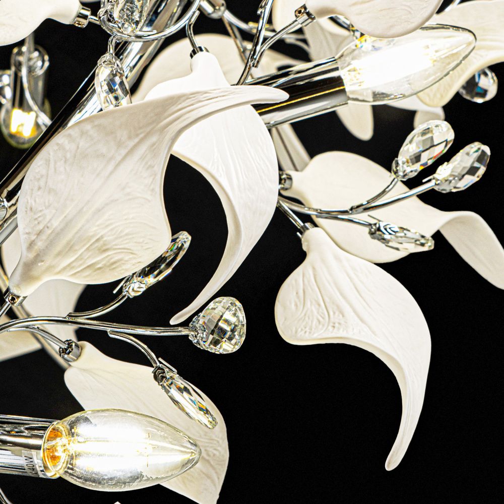 Люстра *100*56 см, Е14*40W, Modelux  ML.6808.1000P CR, Хром