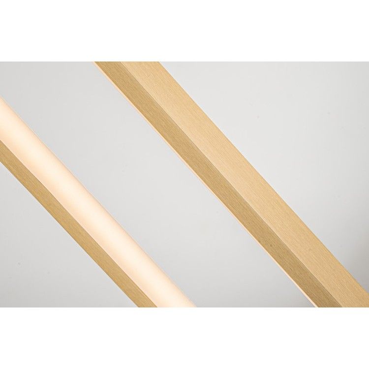 Подвесной светильник 9-160 см, 1*LED*18W, 3000K, Belfast Nevis 86227-1W-60 BR, Латунь