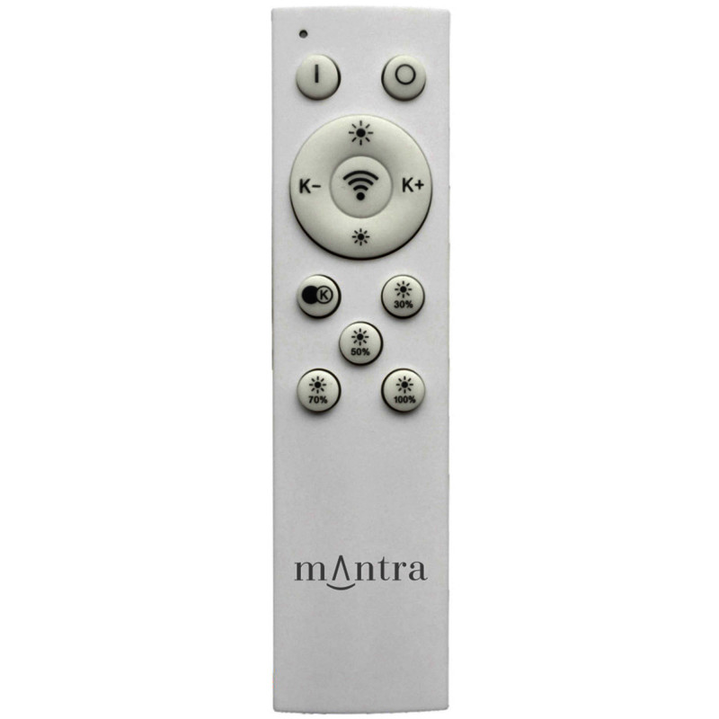 Светильник 54*54*7 см, LED *  100W, 3000К-6000К Mantra Coin 7916, белый